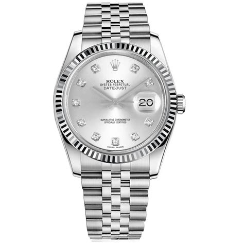 36mm rolex datejust silver|rolex datejust price chart.